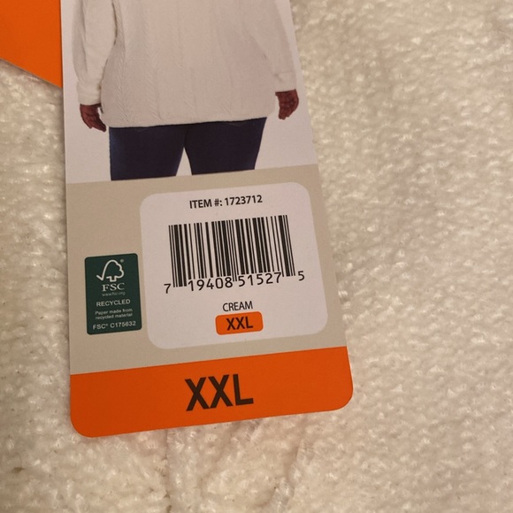 Orvis Women soft sweater , cream - Picture 4 of 4